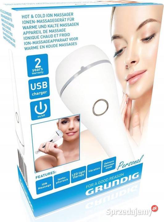 Masażer do twarzy Grundig na trądzik masaż
