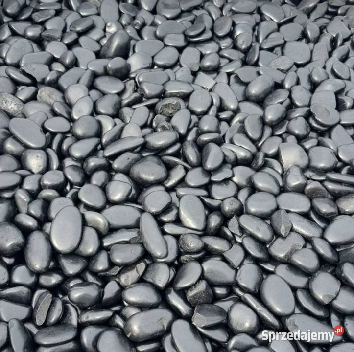 Otoczak czarny polerowany otoczak do ogrodu Bielawa