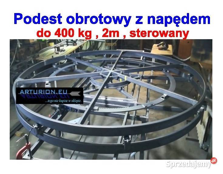 Podest obrotowy Napęd reklamy do 400 2m