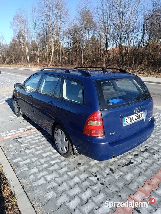 Toyota Corolla e12 14 vvti benzynagaz manualna małopolskie sprzedam