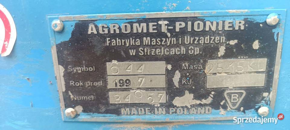 Kombajn ziemniaczanny ANNA Do ziemniaków i warzyw Wielmoża sprzedam