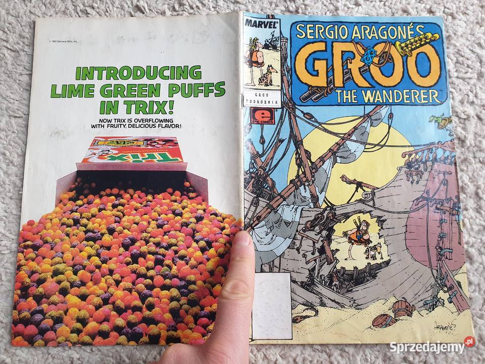 Sergio Aragones Groo the Wanderer Groo Podróznik fantasy i s-f pomorskie Gdynia sprzedam