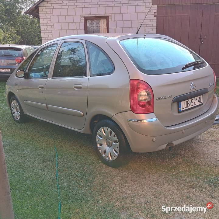 Citroen Xsara Picasso 18 BenzynaGaz 2005 Zamiana lubelskie Bychawa sprzedam