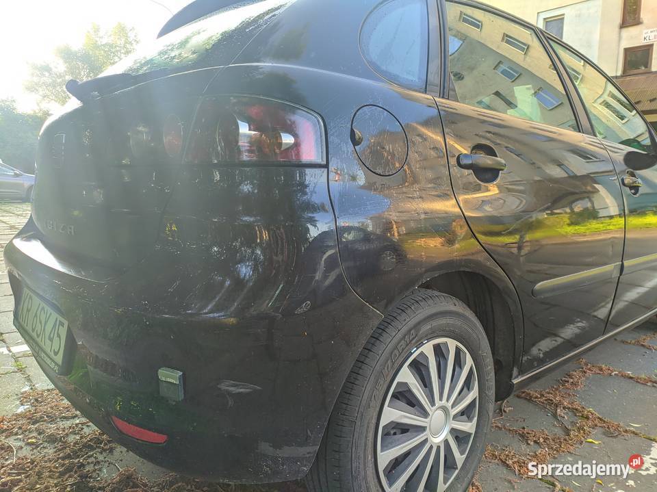 Seat Ibiza 2009 LPG 198 przebiegu stan Kraków