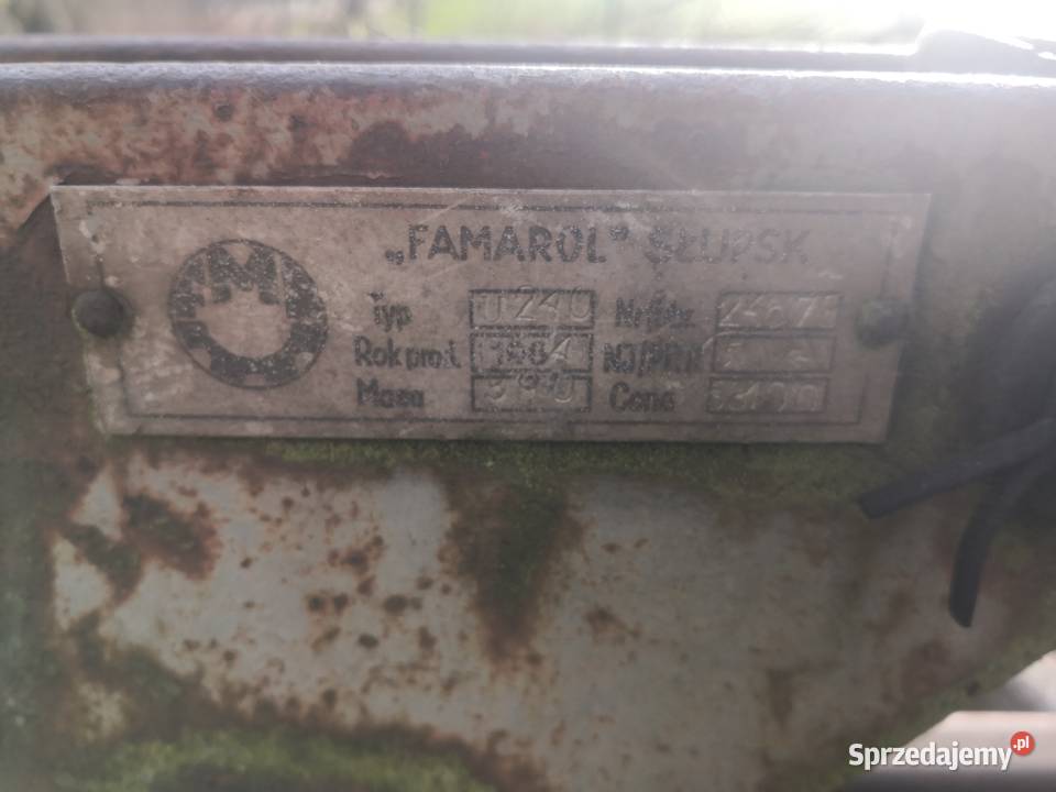 Sprzedam talerzówkę mazowieckie Płoniawy-Bramura