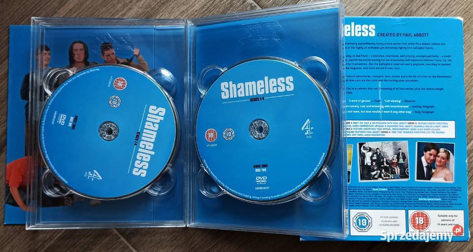 Shameless series 14 dvd Paul Abbott małopolskie Kraków