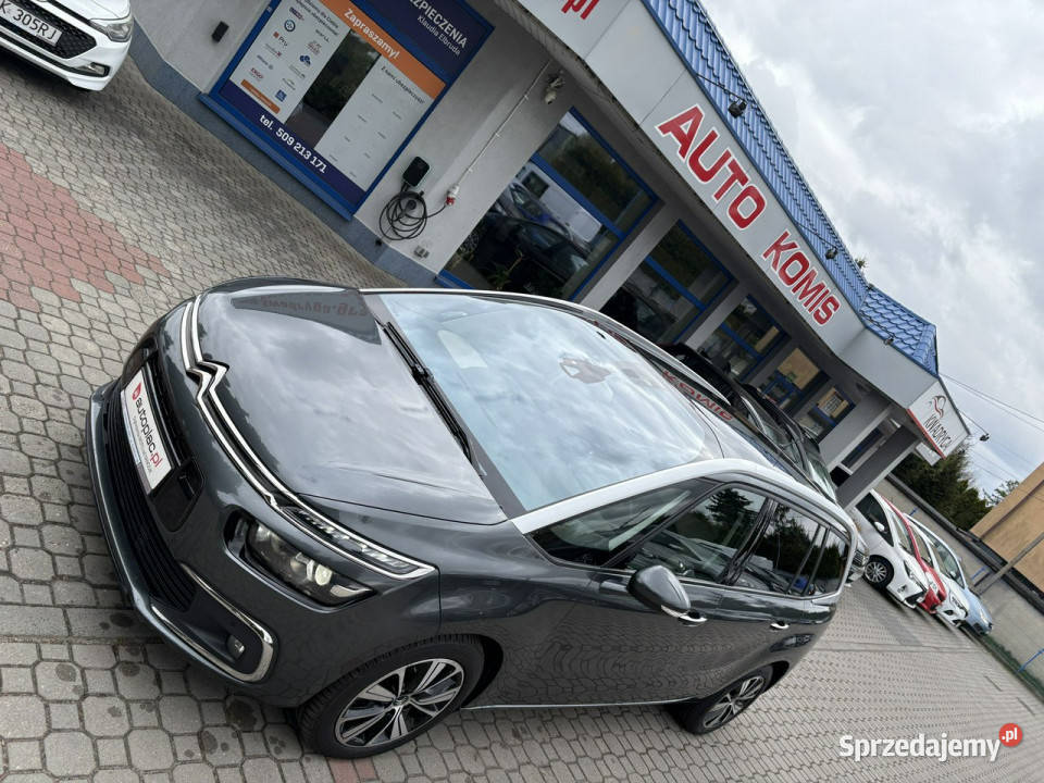 Citroen C4 Grand Picasso Rezerwacja II 2013 ogranicznik prędkości