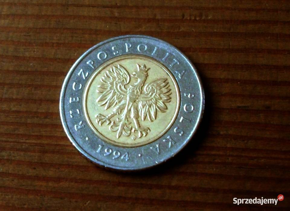 5 złotych 1994 śląskie Ciasna