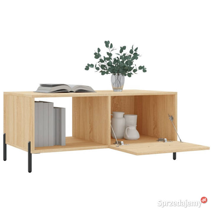 Stolik kawowy kolor dąb sonoma 90x50x40 WM829223 Warszawa