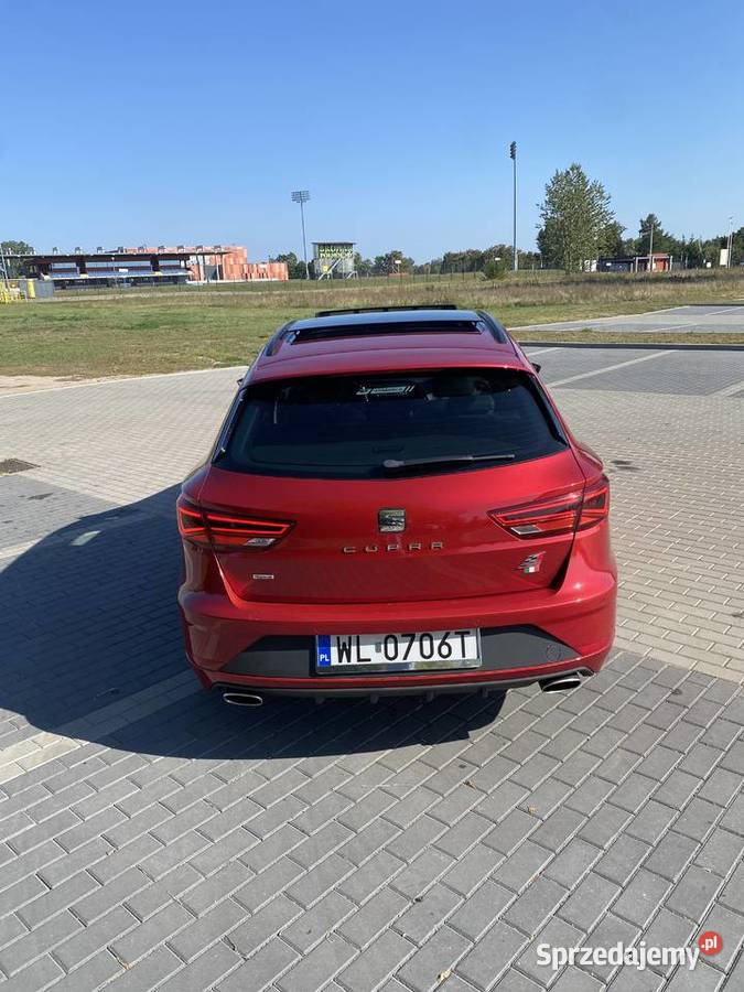 Seat Leon 20 TSI Cupra SS 4Drive DSG 300 87 system Start-Stop Leon Warszawa sprzedam