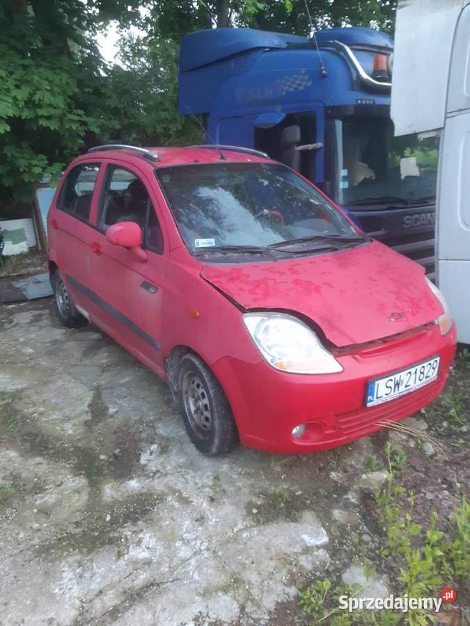Chevrolet matiz na wrakrace Biała Podlaska