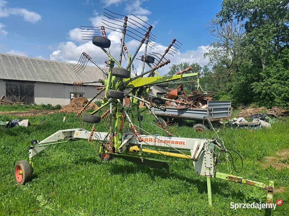zgrabiarka kuhn 7822 duża ładna claas liner 680L podlaskie