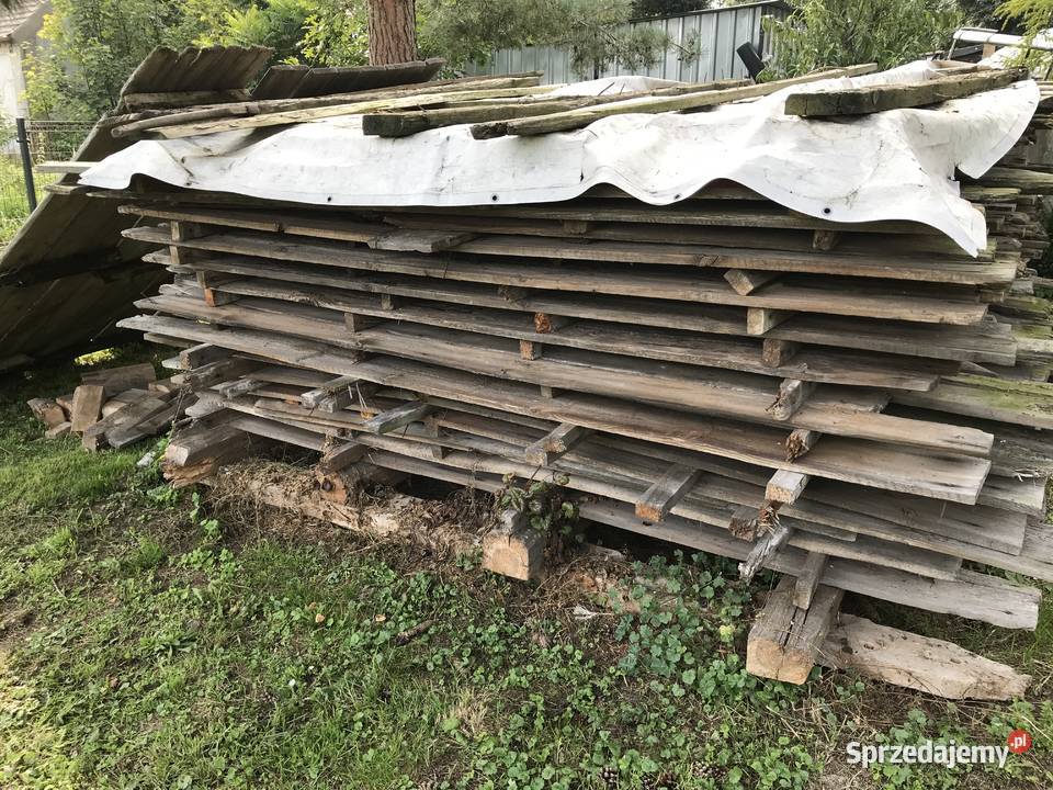 stare deski belki stodoła Grudzielec Nowy