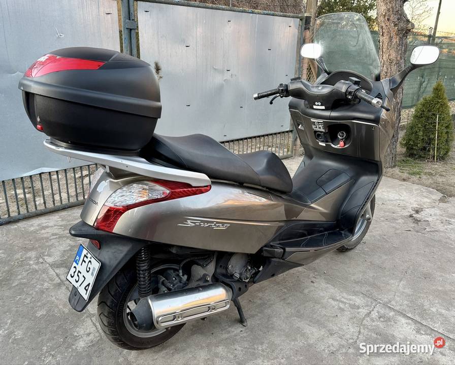 Honda SWing 125 2011 Kufer Skuter Honda Gorzów Wielkopolski