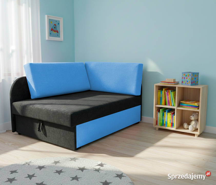 Sofa rozkładana dziecka Kubuś wygodne łóżko na dolnośląskie Legnica
