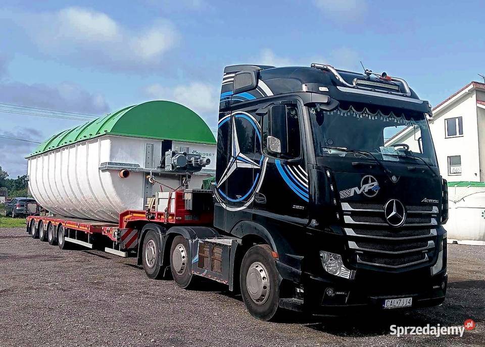 TRANSPORT NISKOPODWOZIOWY Maszyny Pojazdy