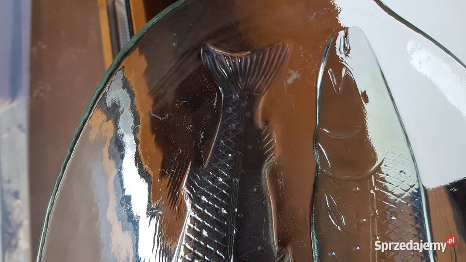 Patera półmisek ryby pstrągi Ząbkowice