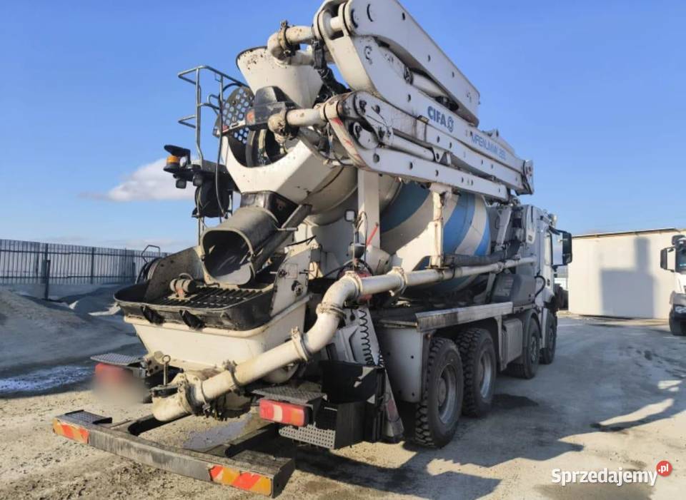 Gruszkopompa Mercedes Benz 3248 CIFA 28 Katowice