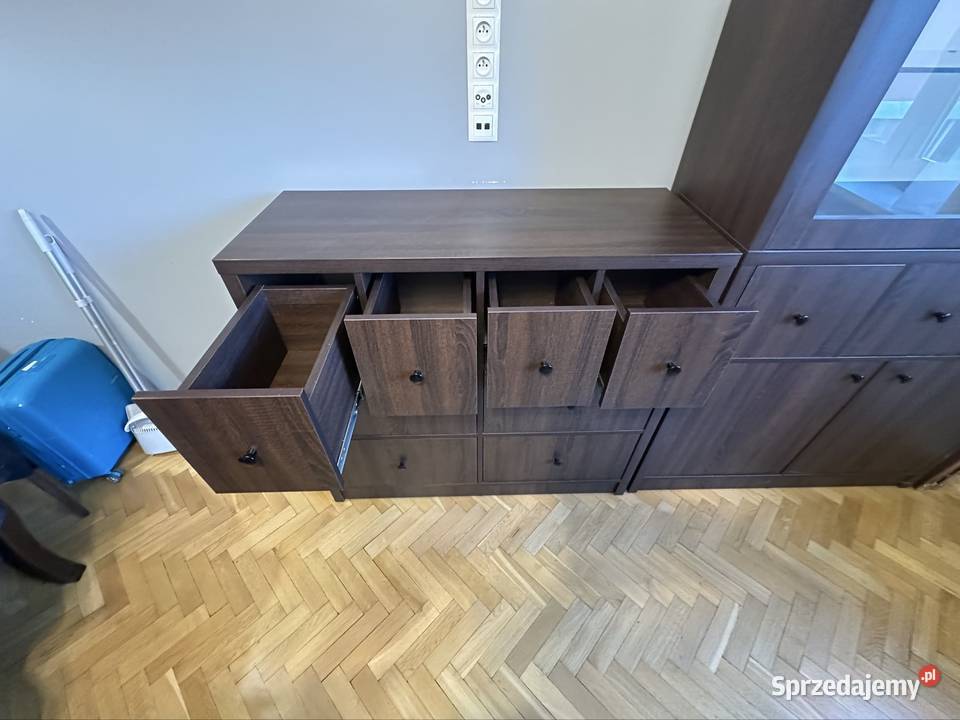 Komoda na wzór HEMNES IKEA ciemny orzech Warszawa