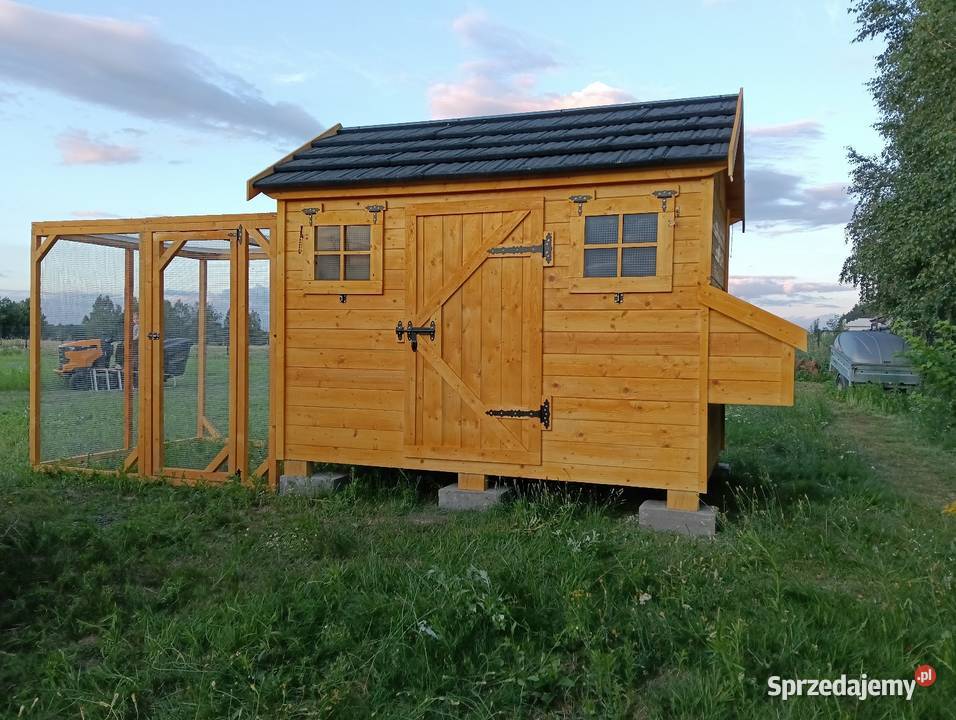 Kurnik xxxl na 40 kur deska 20 mm szopa stajenka Andrychów