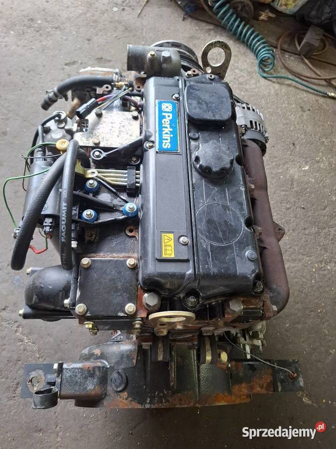 Silnik Perkins 4 cylindrowy w stanie Manitou Jcb Manitou Ładowarki rolnicze