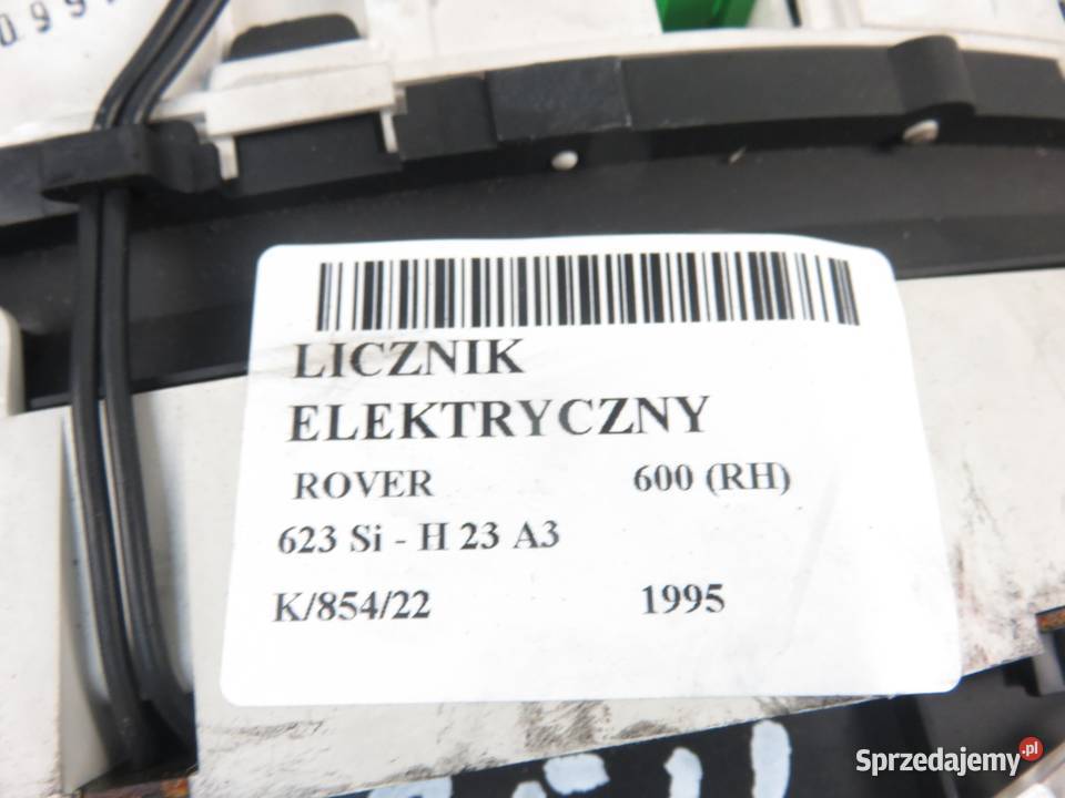 LICZNIK ROVER 600 623 HR16601 osobowe