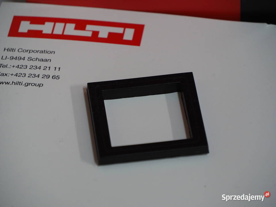HILTI uszczelka pod oslone szklana niwelator PR Warszawa