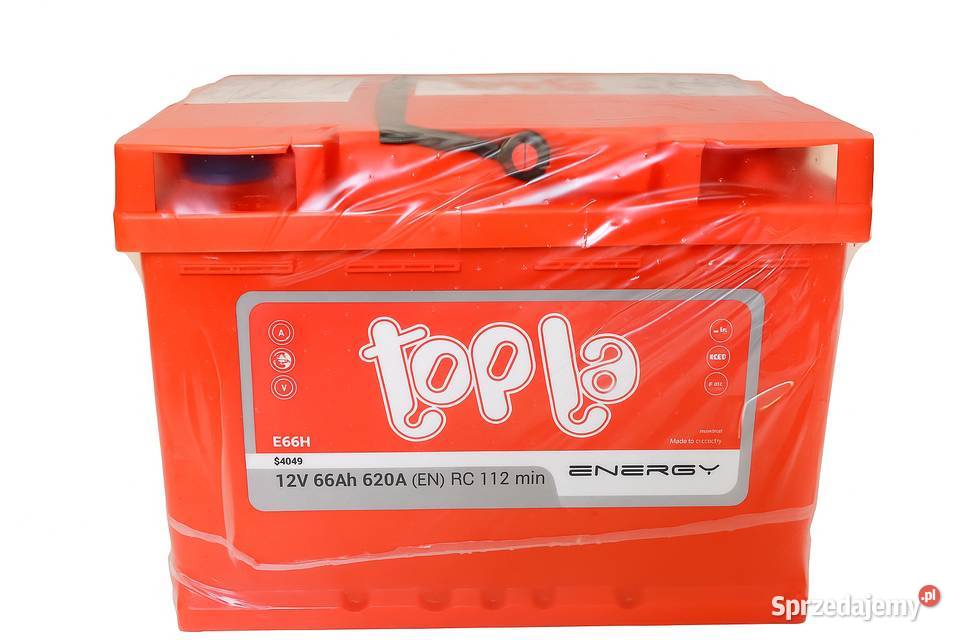 AKUMULATOR TOPLA ENERGY 12V 66Ah 620A mazowieckie Siedlce