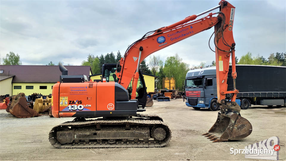 Koparka gąsienicowa Hitachi ZX130 LCN6 8200mtg Kabina Ostrowiec Świętokrzyski
