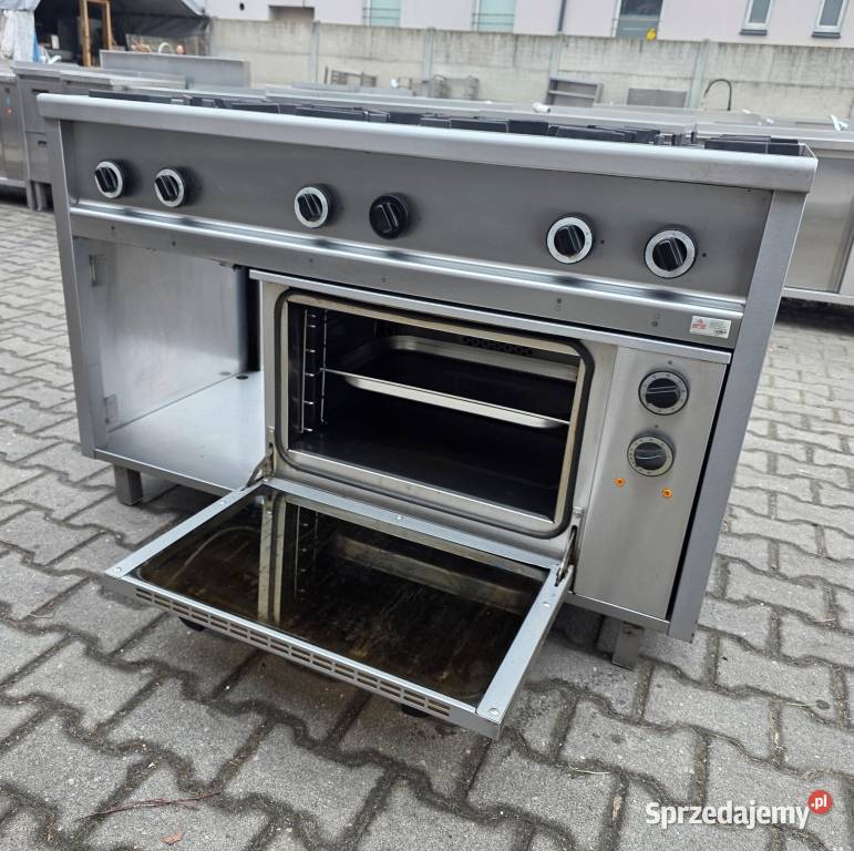 Kuchnia Gazowa 6 Pal Piekarnik Elekt EGAZ M1350