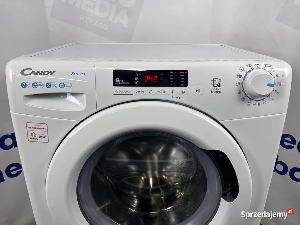 Pralka Candy Smart CS 1272DE1S Slim 7 1200obrmin Warszawa sprzedam