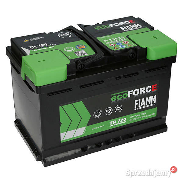 Akumulator 70AH Fiamm ECOFORCE AFB Słupsk