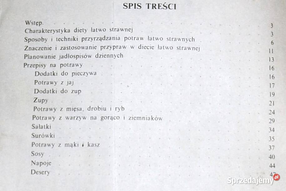 Potrawy łatwo strawne Danuta Radomyska lubelskie Chełm