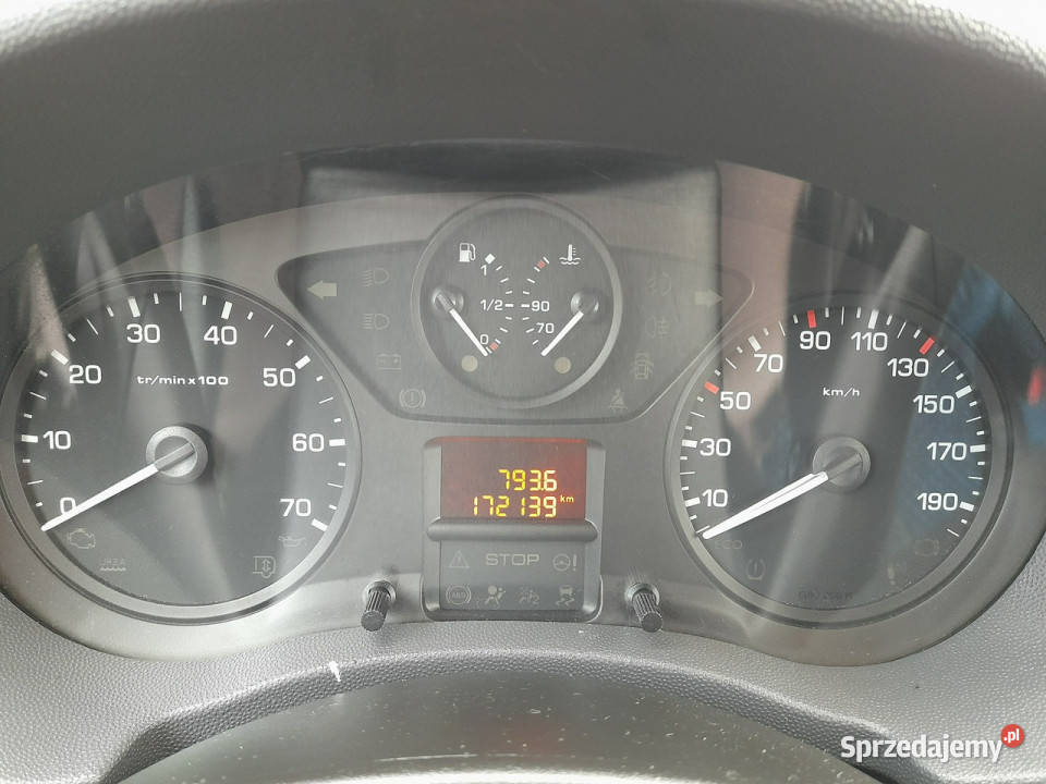 Fiat Scudo przygotowany do rejestracji czujniki elektryczne lusterka Lipiany