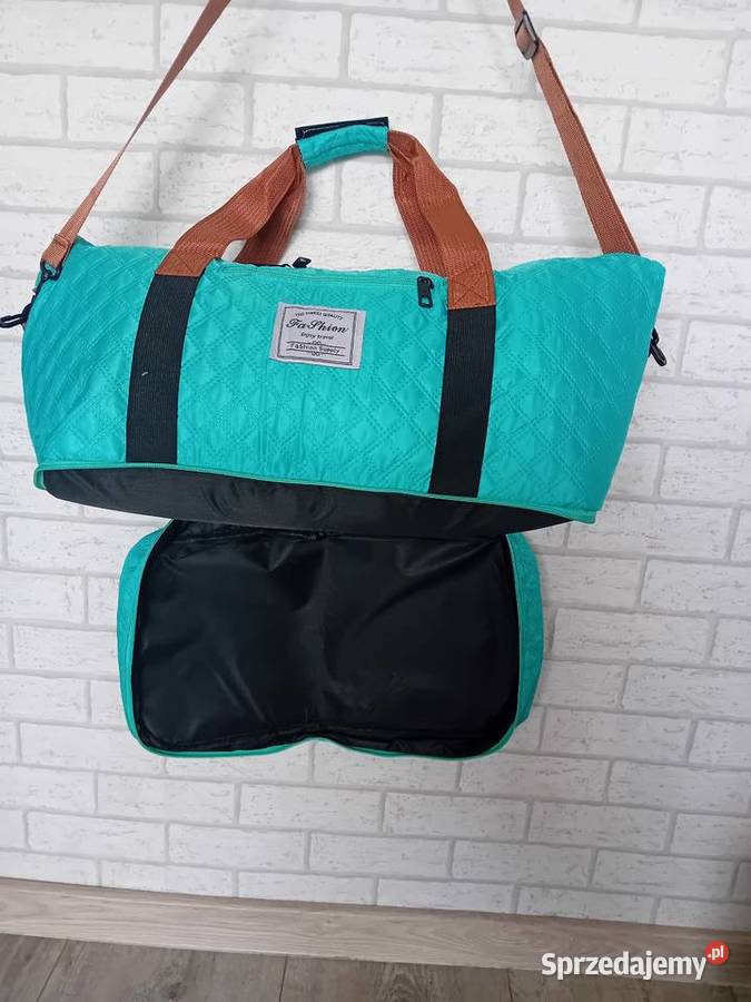 Torba sportowa podróżna damska 48x31x24 nowa Torby, plecaki i walizki Bachowice sprzedam