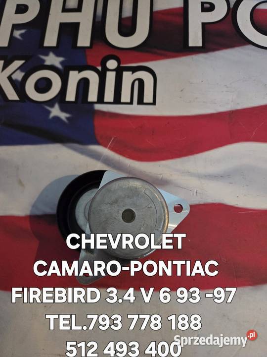 NAPINACZ PASKA PONTIAC FIREBIRDCHEVROLET osobowe Pozostałe Kawnice
