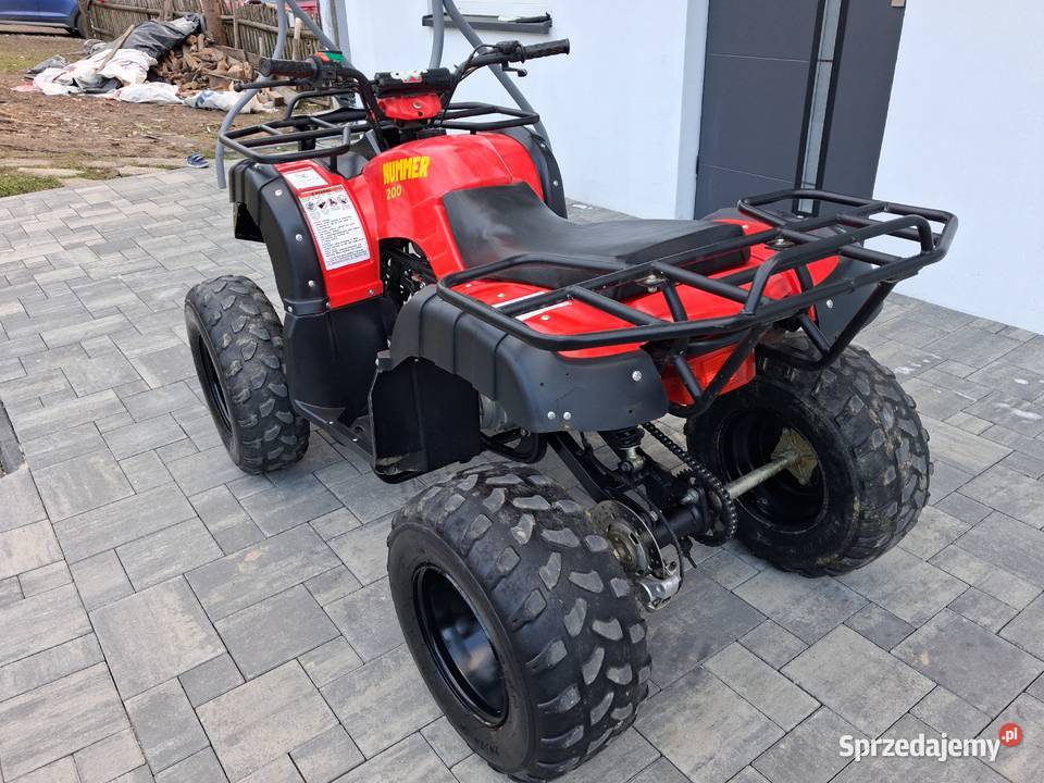 Quad hummer Rok produkcji 2021 Bashan Tuchów