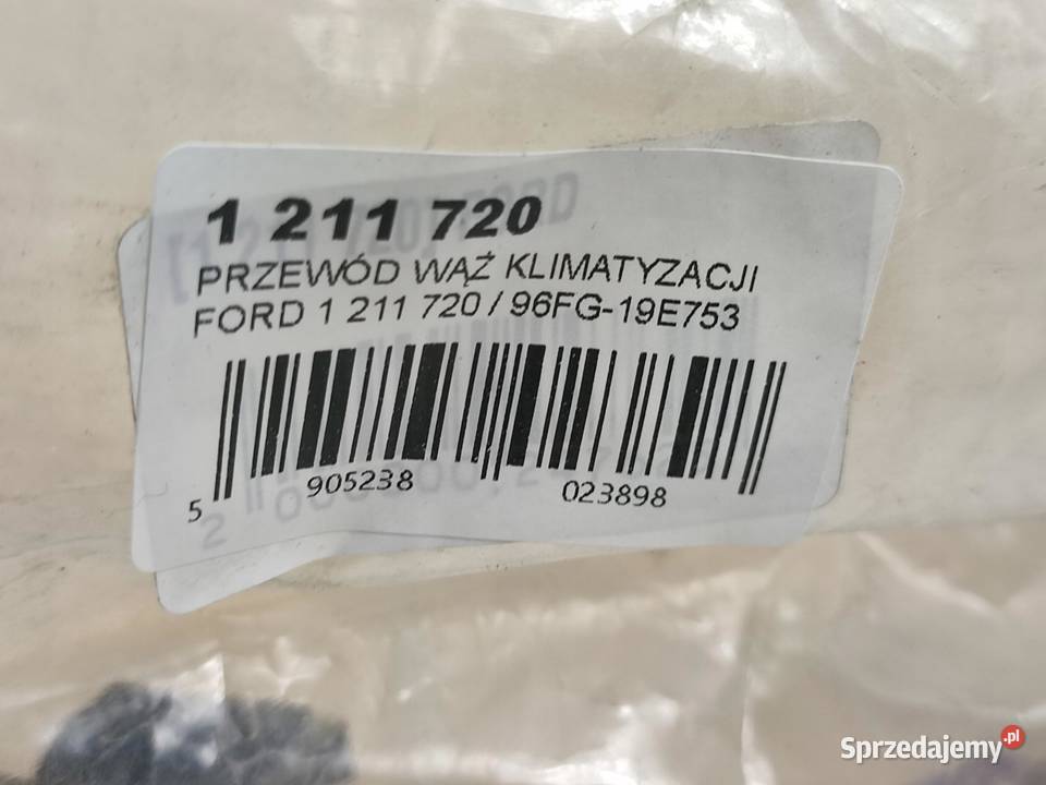 PRZEWÓD WĄŻ KLIMATYZACJI FORD FIESTA MK5