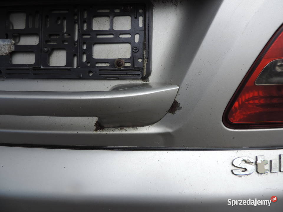 KLAPA TYŁ TYLNA BAGAŻNIKA FIAT STILO KOMBI KOLOR osobowe Części samochodowe Nowy Sącz