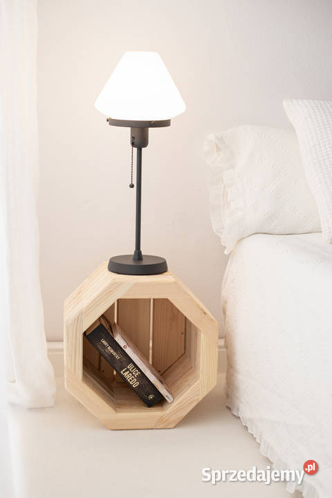 Donica drewniana OŚMIOKĄTNA ogrodowa donica na Kalety