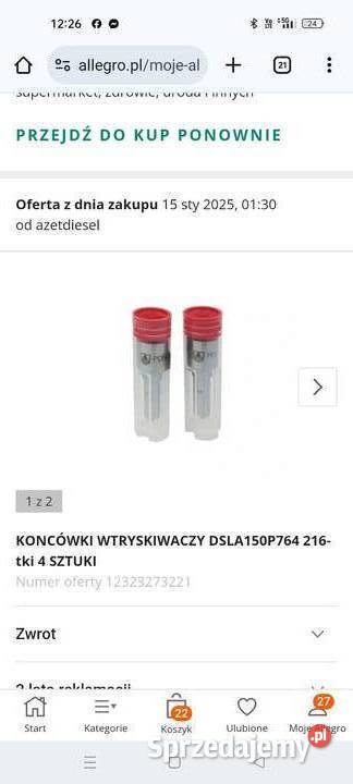 Końcówki wtryskiwaczy Wuzetem 216 tuning 19tdi Ruda Śląska