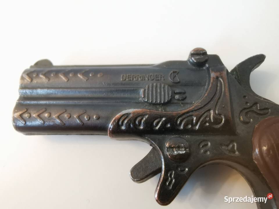 Breloczek Pistolet Derringer Vintage Unikat Pozostałe