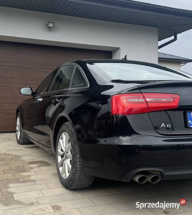 Audi A6 przebieg 193 000 2011 dobrze wyposażone poduszka powietrzna mazowieckie Warszawa