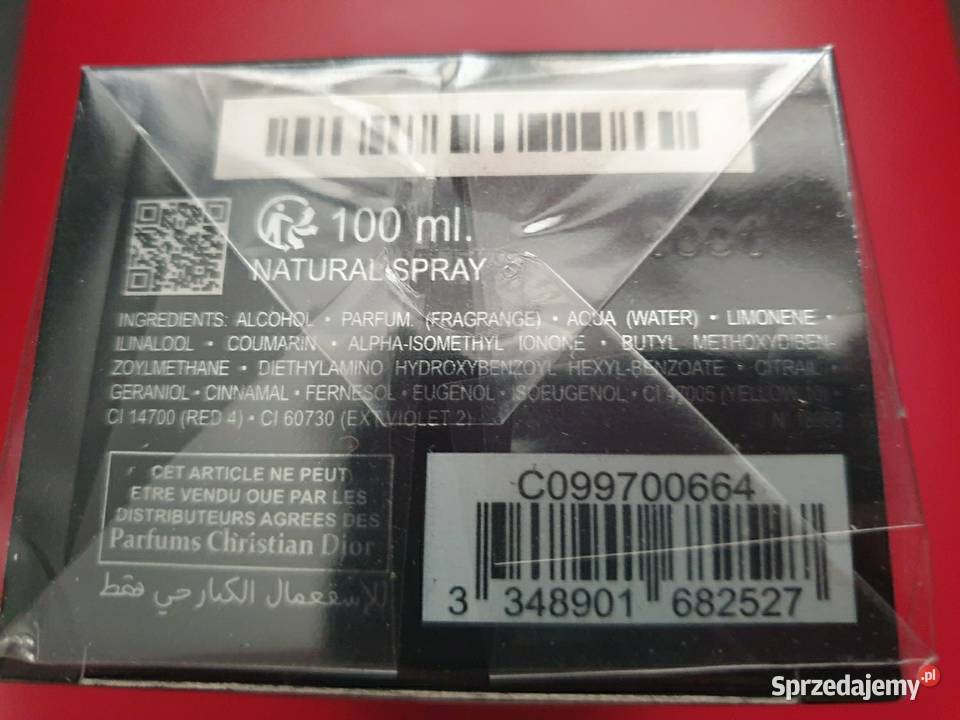 Dior Homme Parfum 100 ml mazowieckie Radom sprzedam