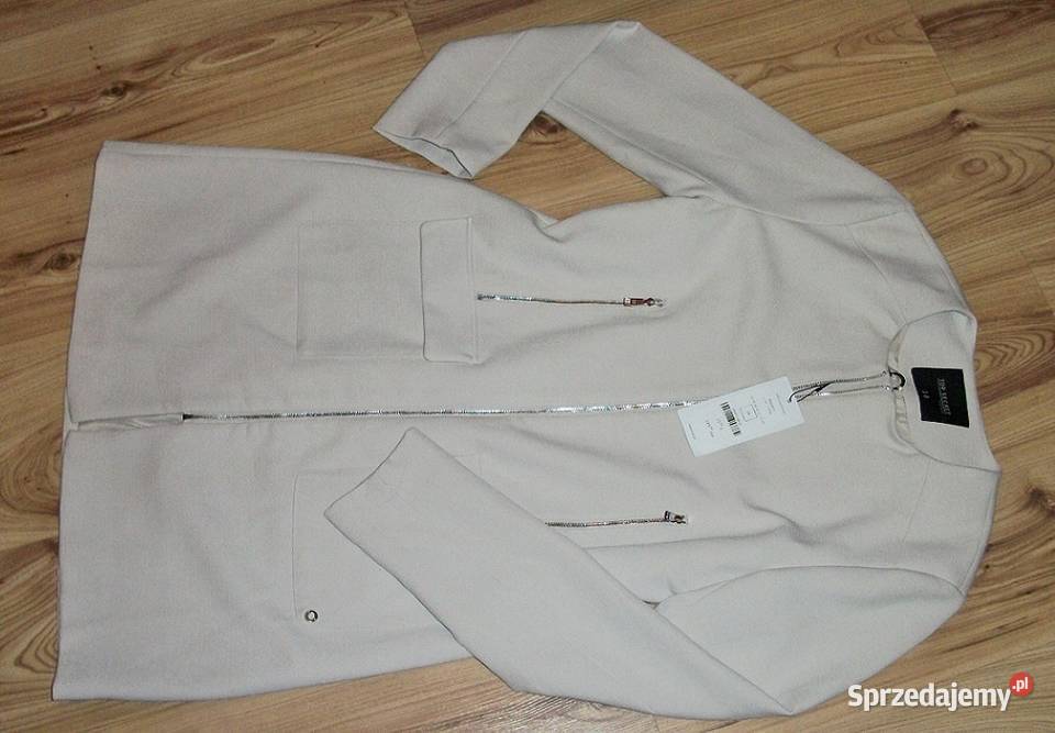 Płaszcz przejściowy w kolorze beżowym marki Top