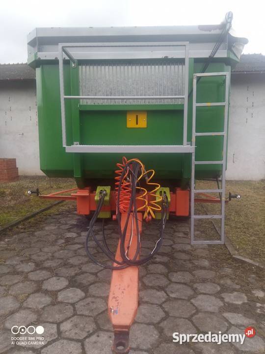 Sprzedam przyczepę wywrotkę skorupę tandem 21 t Ląd