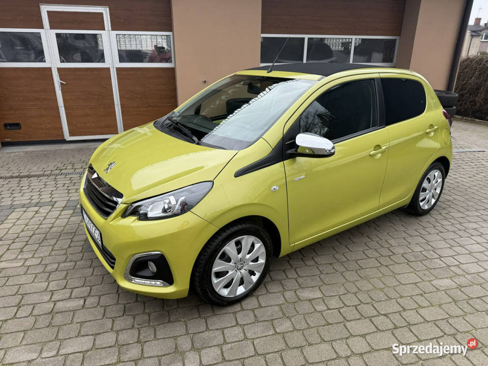 Peugeot 108 10 72 Klimatyzacja CarPlay Otwierany Orzech