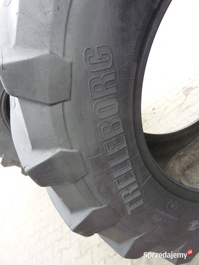 2x Opona używana rolnicza 71060R34 TRELLEBORG podlaskie Zaścianki