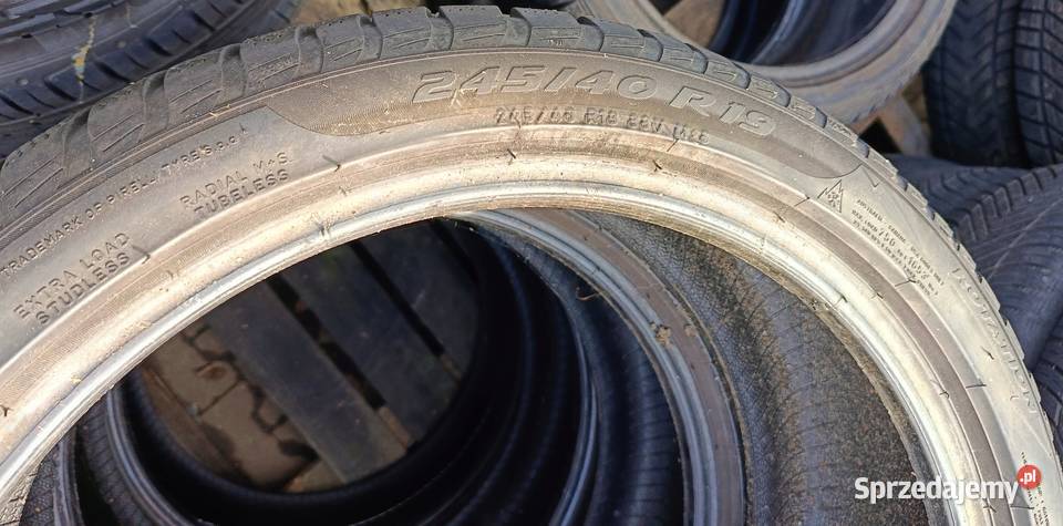 OPONY ZIMOWE PIRELLI WINTER SOTTOZERO 3 24540 40 Nowy Tomyśl