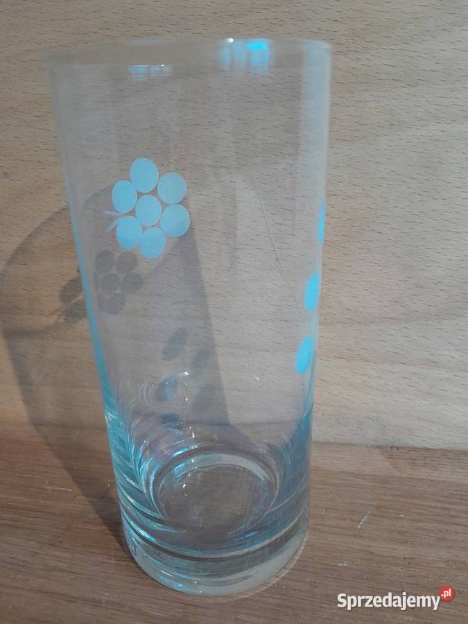 Stare szklanki zestaw 6 sztuk zabytek PRL retro Dąbrowa Górnicza